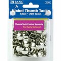 Bazic Products Bazic Nickel Silver Thumb Tack, 4800PK 230